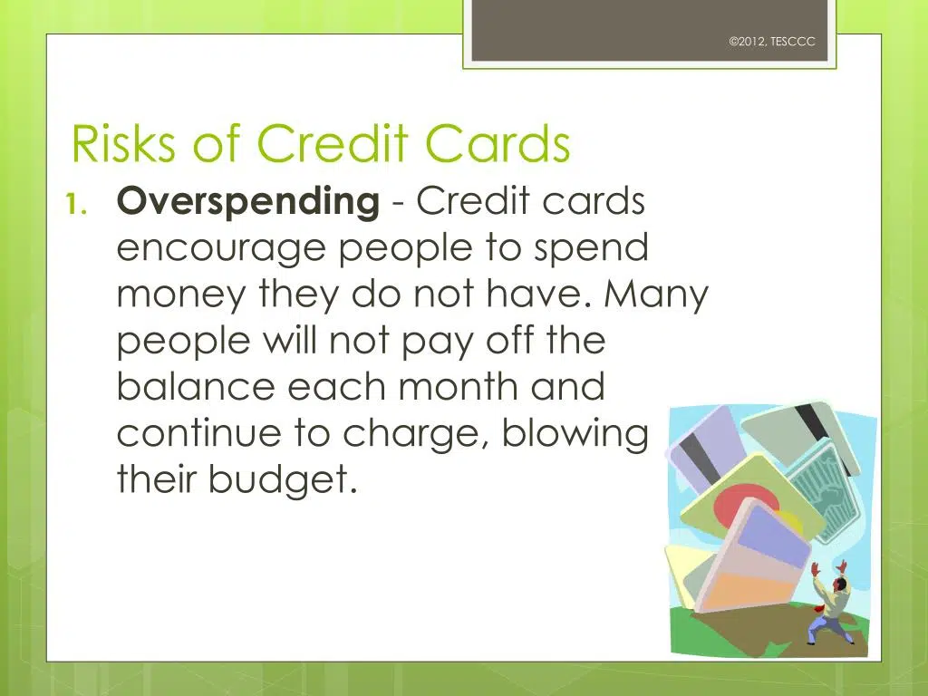 Risks Associated with Credit Cards