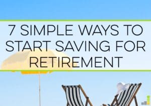 Saving for retirement